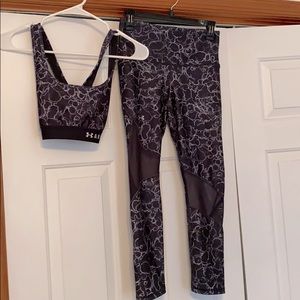 UA Md Support Keyhole Cross-back Sports Bra